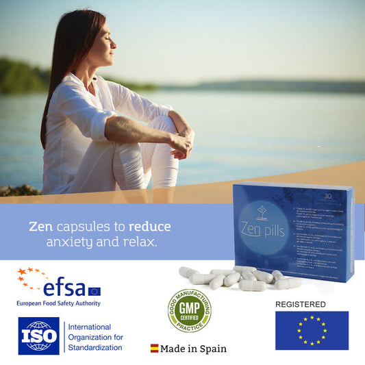 500 COSMETICS - ZEN PILLS CAPSULES TO REDUCE ANXIETY - My naughty haven #