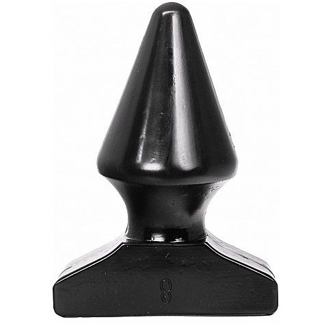 ALL BLACK - ANAL PLUG 17 CM - My naughty haven #