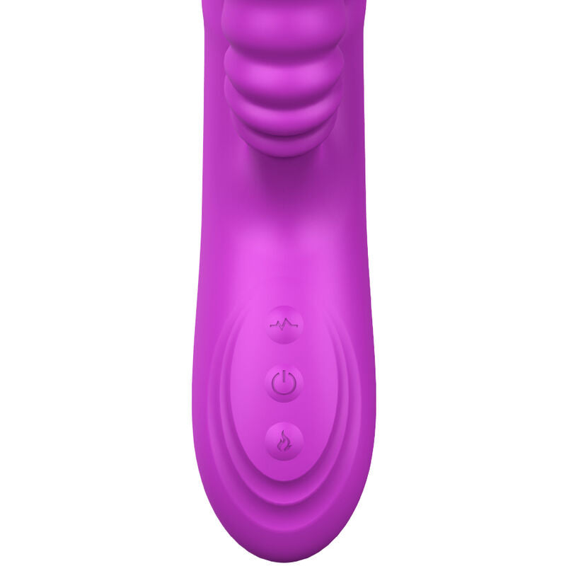 ARMONY - ANGELIA MULTIFUNCTION VIBRATOR DOUBLE TONGUE VIOLET HEAT EFFECT - My naughty haven #