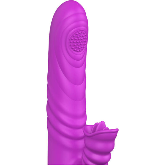 ARMONY - ANGELIA MULTIFUNCTION VIBRATOR WITH STIMULATING TONGUE VIOLET HEAT EFFECT - My naughty haven #