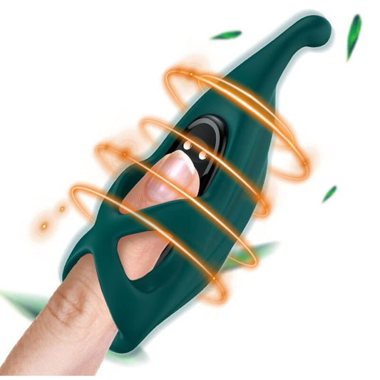 ARMONY - FINGER STIMULATOR & VIBRATOR GREEN - My naughty haven #