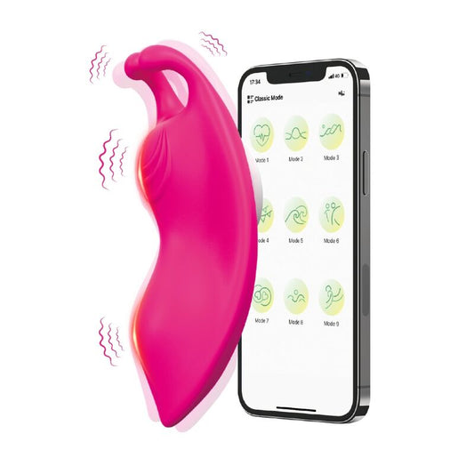 ARMONY - HONEYBEE WEARABLE PANTIES VIBRATOR G-SPOT FUCHSIA - FREE APP - My naughty haven #