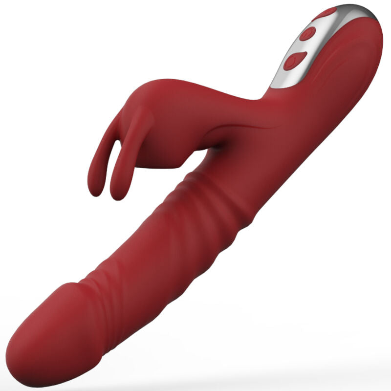 ARMONY - SUCK VIBRATOR & SUCTION RABBIT BURGUNDY - My naughty haven #