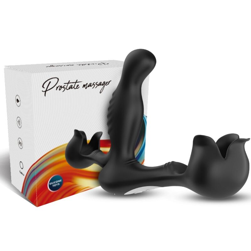 ARMONY - SURROUND VIBRATOR ANAL & STIMULATOR TESTICULOS REMOTE CONTROL BLACK - My naughty haven #