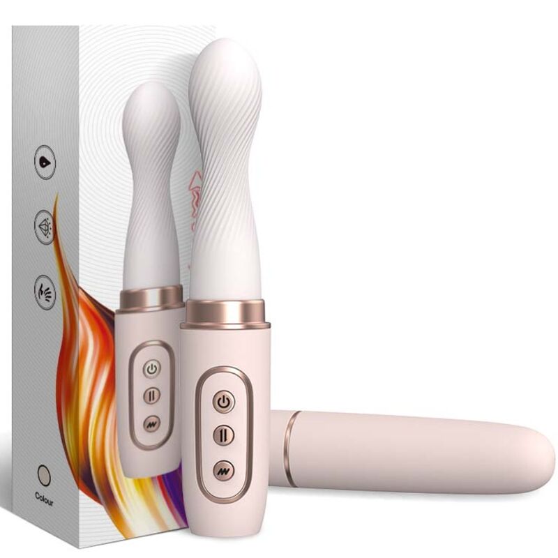 ARMONY - VIBRATOR ROTATOR & AUTOMATIC TELESCOPIC MACHINE YELLOW - My naughty haven #