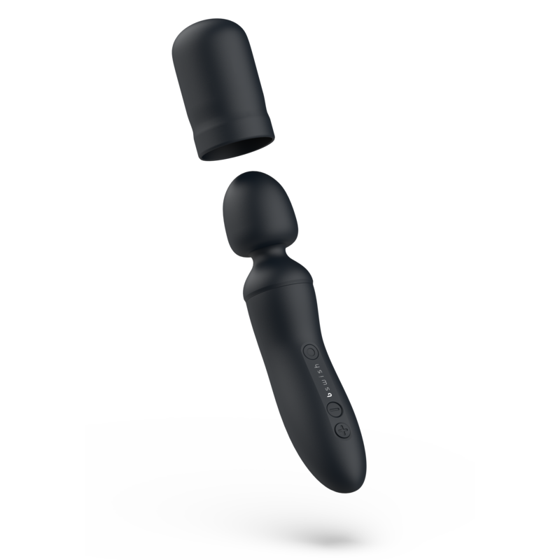 B SWISH - BTHRILLED VIBRATOR WAND PREMIUM BLACK - My naughty haven #