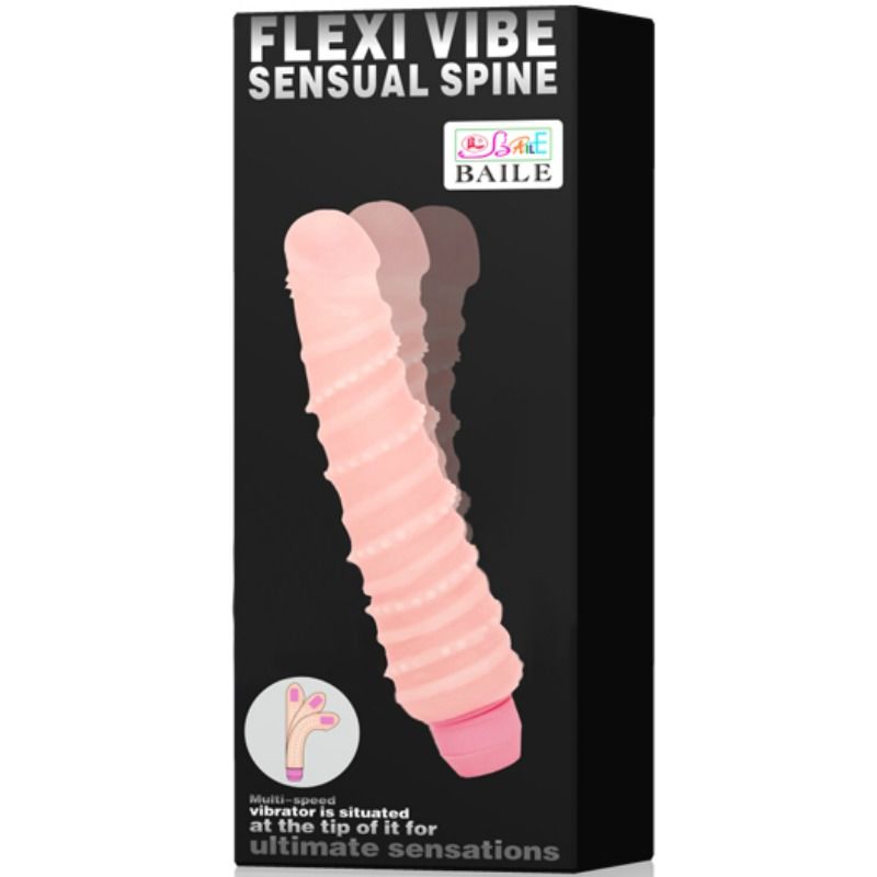 BAILE - FLEXI VIBE SENSUAL SPIRAL VIBRATOR 19.5 CM - My naughty haven #