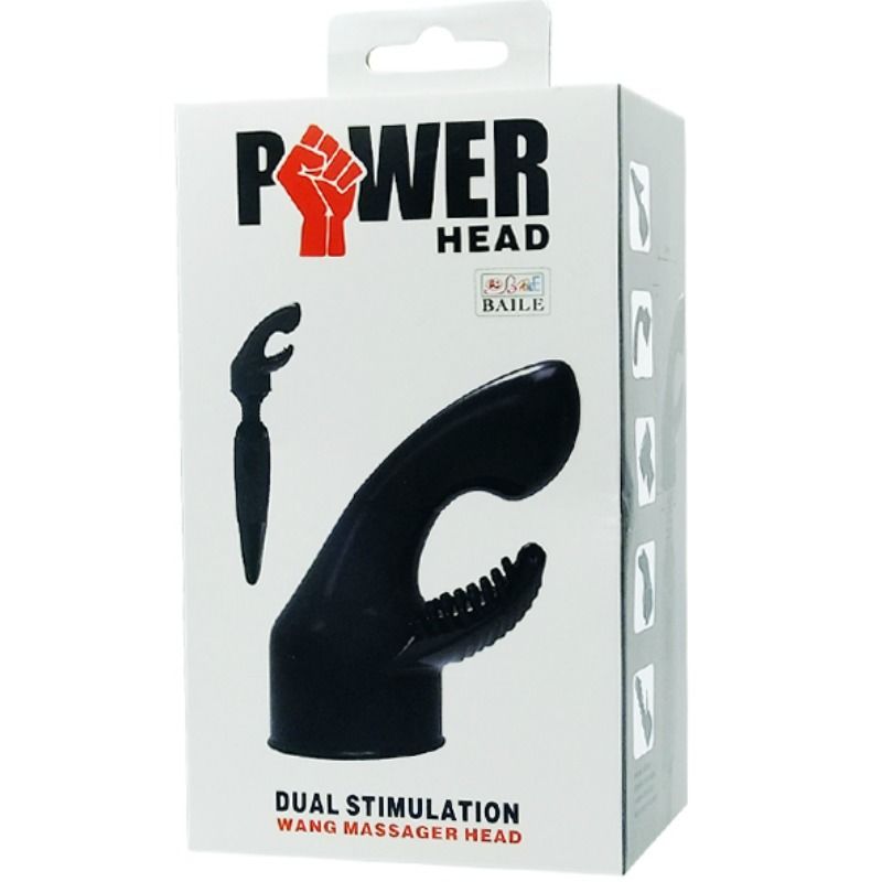BAILE - POWER HEAD INTERCAMBIABLE HEAD FOR MASSAGERGY POINT STIMULATION AND CLITORIS - My naughty haven #