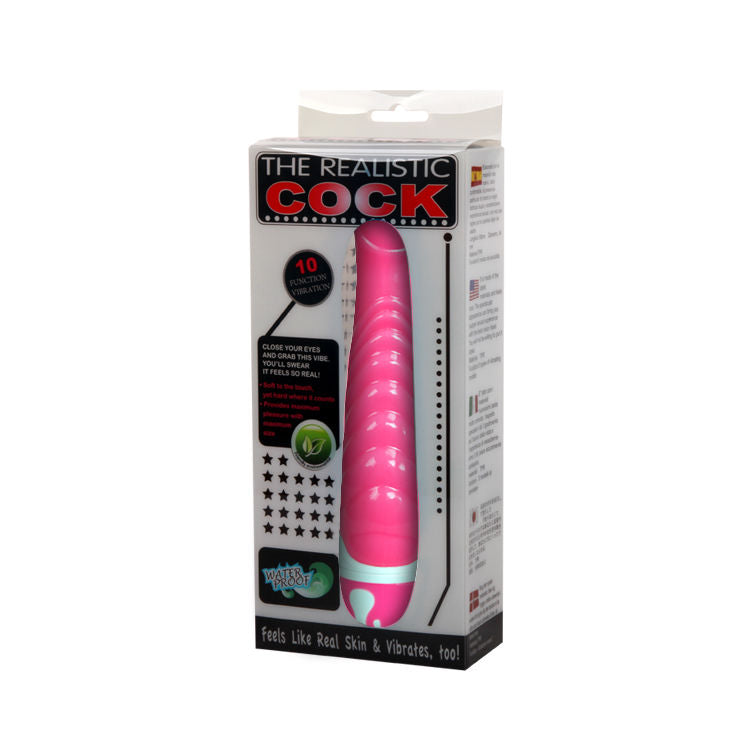 BAILE - THE REALISTIC COCK PINK G-SPOT 21.8 CM - My naughty haven #