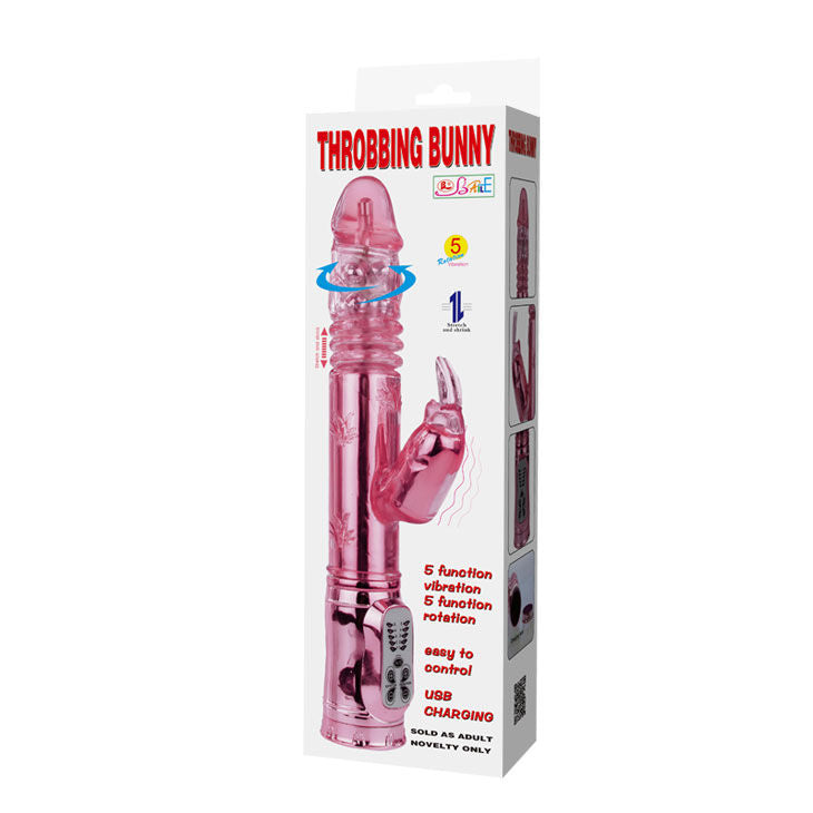 BAILE - THROBBING BUNNY PINK RAMPANT ROTATOR - My naughty haven #