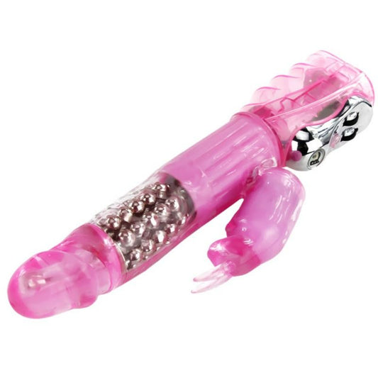BAILE - VIBRATOR WITH ROTATION AND RABBIT MULTIVE SPEED AND MULTIROTATION - My naughty haven #