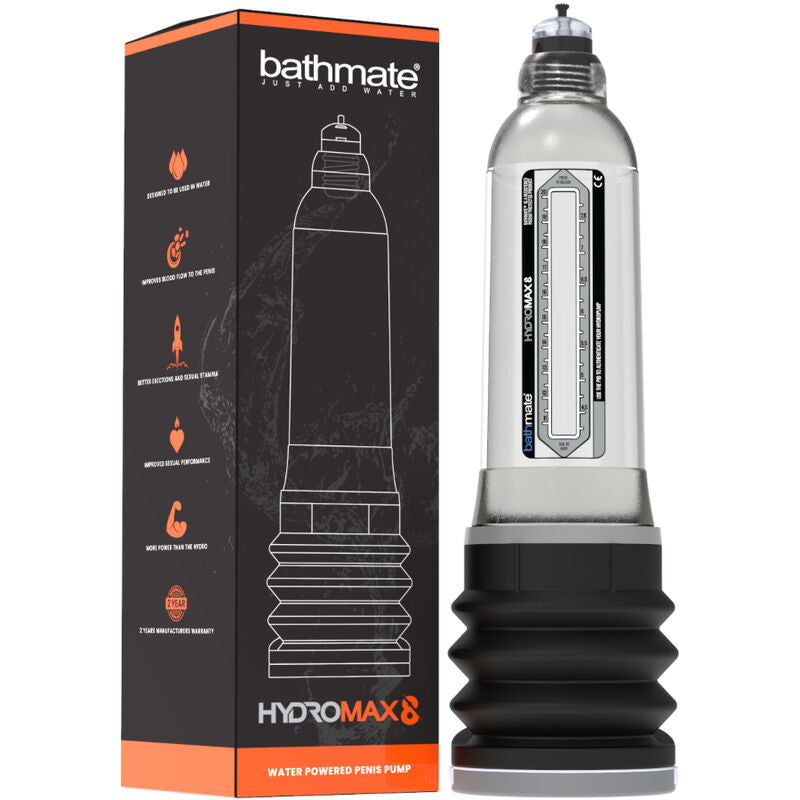 BATHMATE - HYDROMAX 8 CLEAR - My naughty haven #