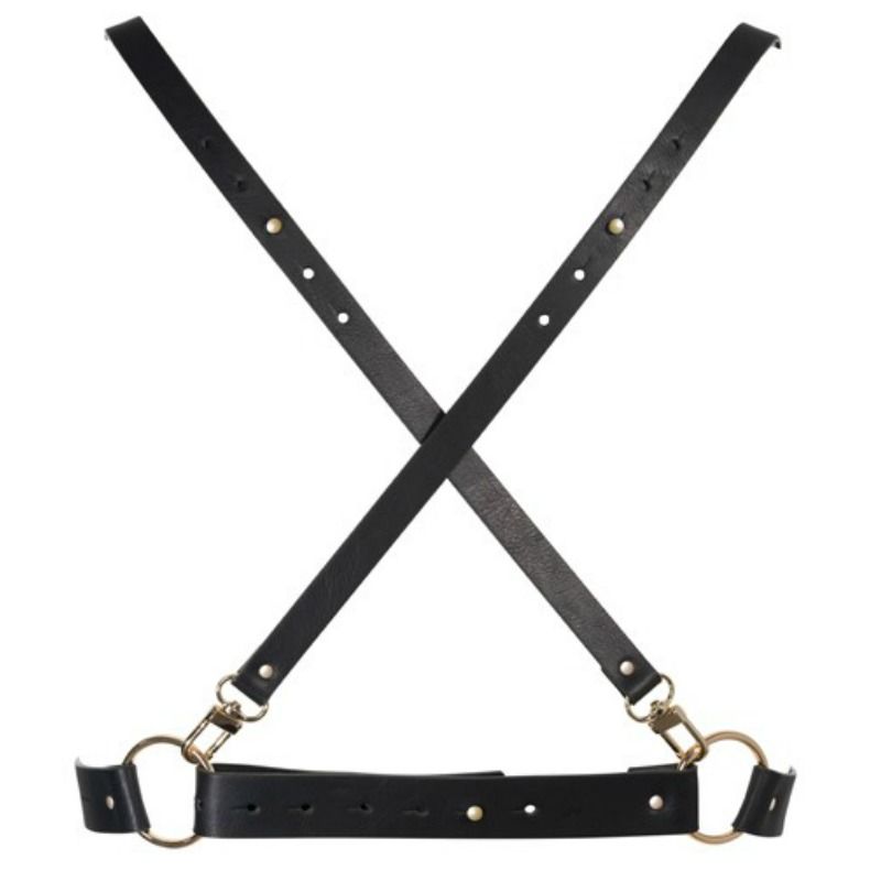 BIJOUX INDISCRETS MAZE - X HARNESS BLACK - My naughty haven #
