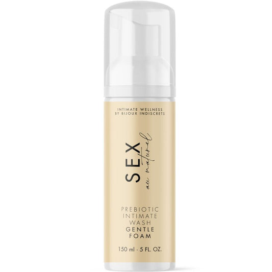 BIJOUX INDISCRETS - SEX AU NATUREL PREBIOTIC INTIMATE GEL WITH FOAM 150 ML - My naughty haven #