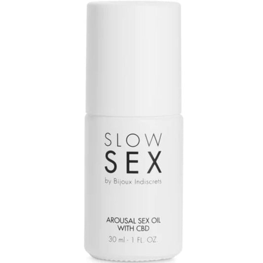 BIJOUX - SLOW SEX SEXUAL MASSAGE OIL WITH CBD 30 ML - My naughty haven #