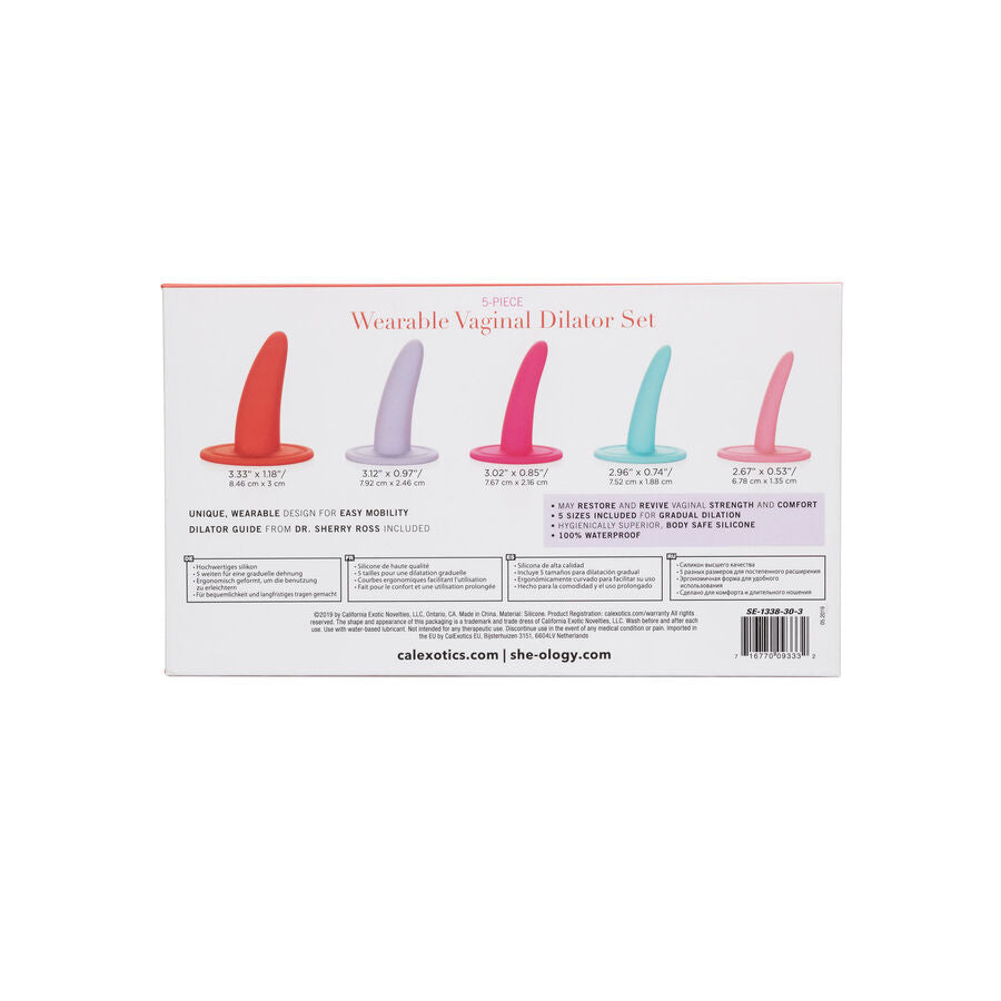 CALEXOTICS - 5PC WEARABLE DILATOR SET - My naughty haven #