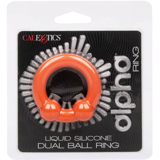 CALEXOTICS - ALPHA DUAL BALL RING ORANGE - My naughty haven #