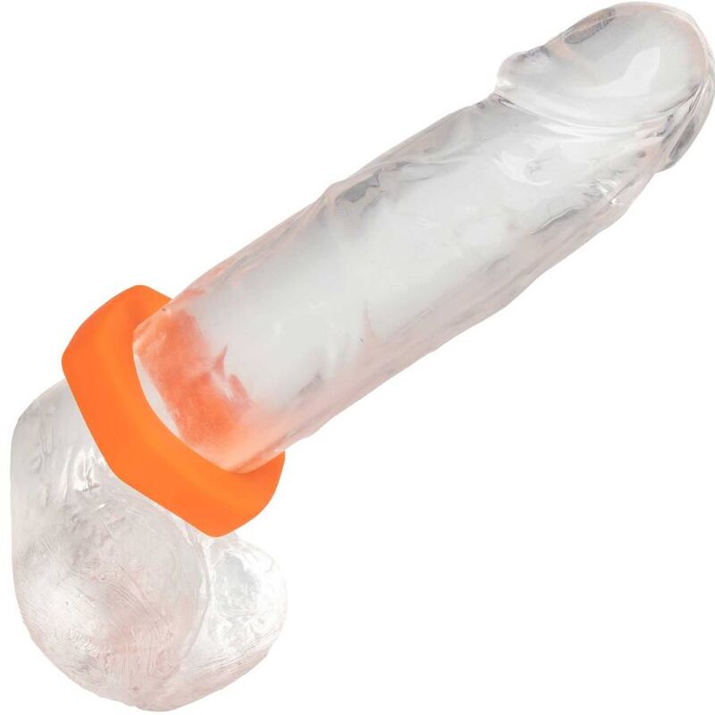 CALEXOTICS - ALPHA PROLONG SEXAGON RING ORANGE - My naughty haven #