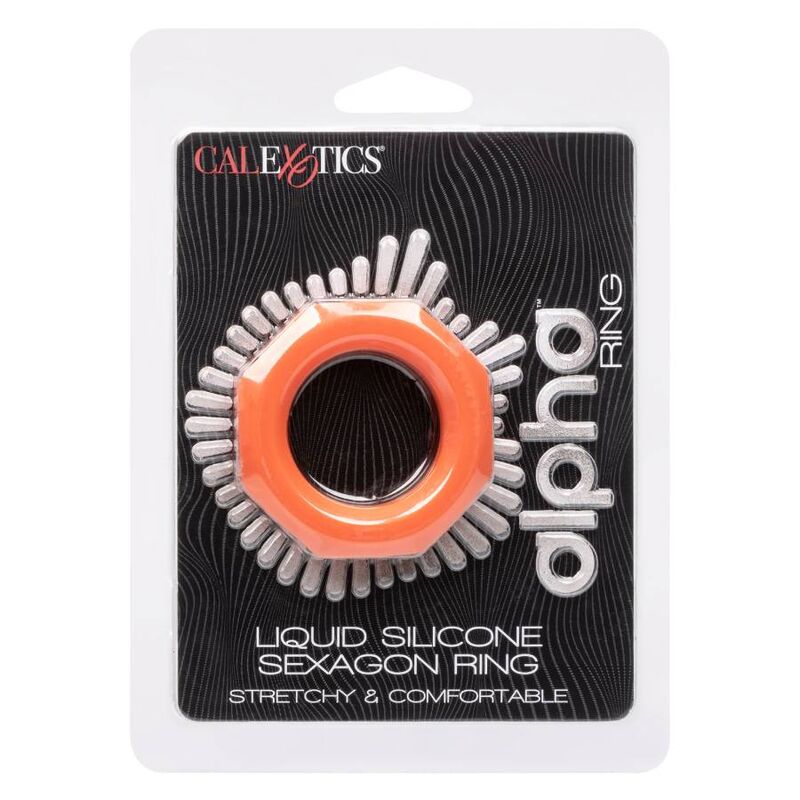 CALEXOTICS - ALPHA SEXAGON RING ORANGE - My naughty haven #