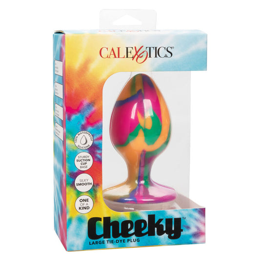 CALEXOTICS - CHEEKY LARGE TIE-DYE PLUG ANAL - My naughty haven #