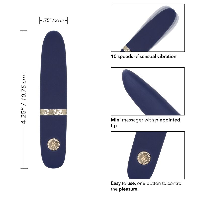 CALEXOTICS - МИНИ МАСАЖОР CHIC DAISY