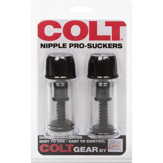 CALEXOTICS - COLT BLACK NIPPLE SUCTION CUPS - My naughty haven #