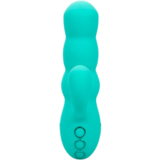 CALEXOTICS - DEL MAR DIVA VIBRATOR RABBIR AQUA GREEN BY CALIFORNIA DREAMING - My naughty haven #