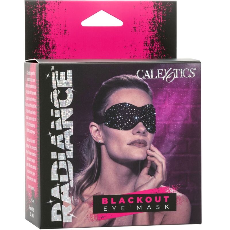 CALEXOTICS - RADIANCE BLACKOUT RHINE EYE MASK - My naughty haven #