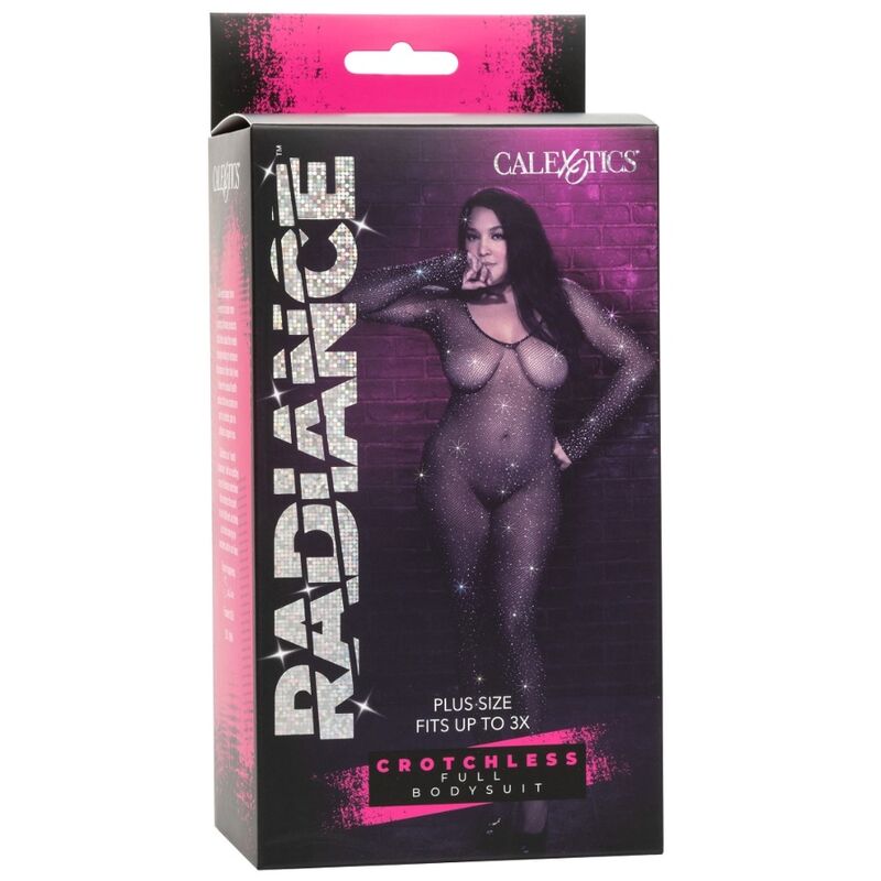 CALEXOTICS - RADIANCE CROTCHLESS FULL BODYSUIT RHINE PLUS SIZE - My naughty haven #
