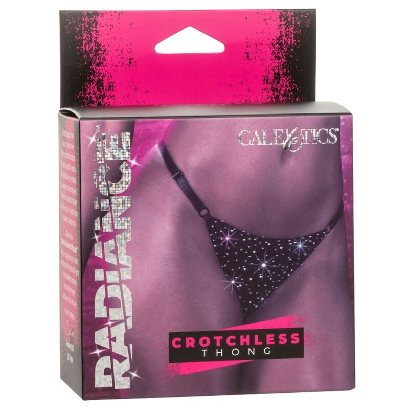 CALEXOTICS - RADIANCE CROTCHLESS THONG RHINE - My naughty haven #