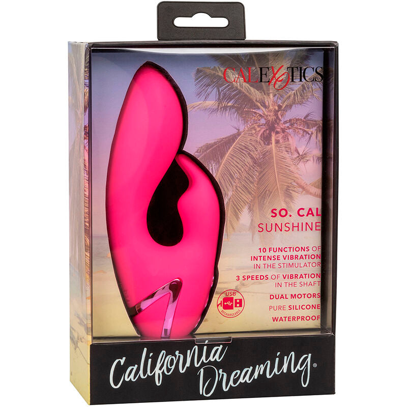 CALEXOTICS - SO. CAL SUNSHINE VIBRATOR RABBIT FUCHSIA BY CALIFORNIA DREAMING - My naughty haven #