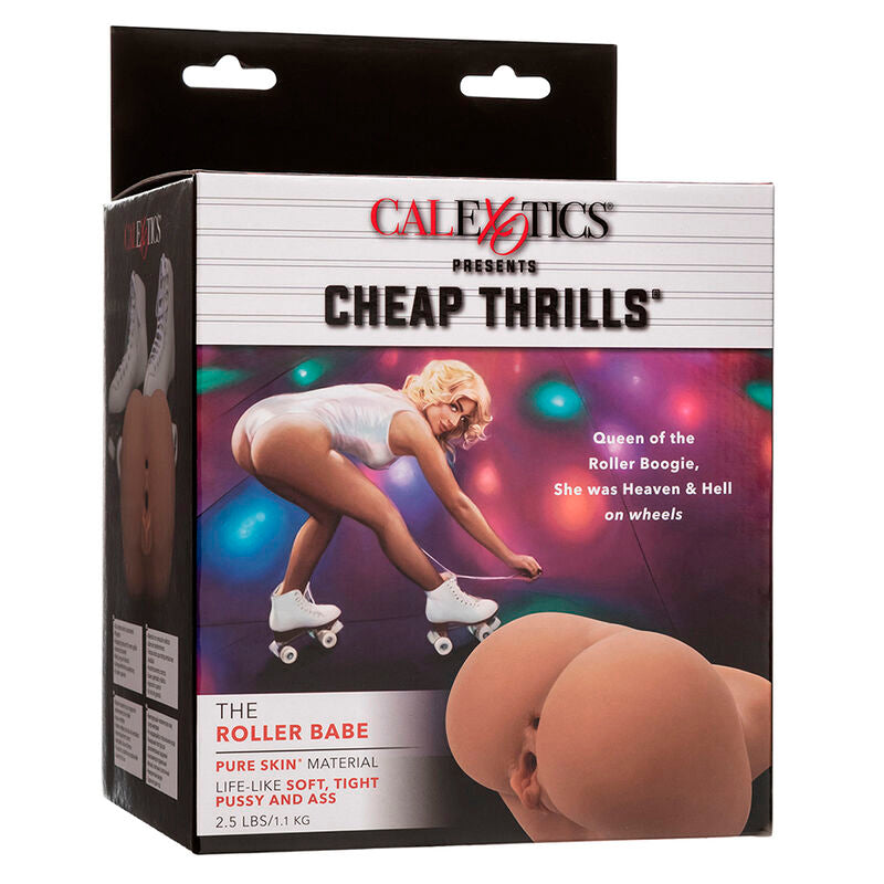 CALEXOTICS - THE ROLLER BABE DOUBLE REALISTIC MASTURBATOR FLESH - My naughty haven #