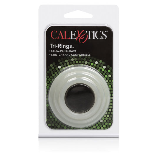 CALEXOTICS - TRI-RINGS GLOW IN THE DARK - My naughty haven #
