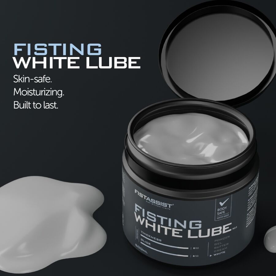 COBECO - FIST ASSIST WHITE LUBE EXTRA-THICK 500 ML - My naughty haven #