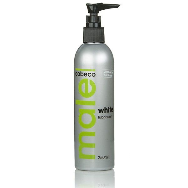 COBECO - MALE WHITE LUBRICANT 250 ML - My naughty haven #