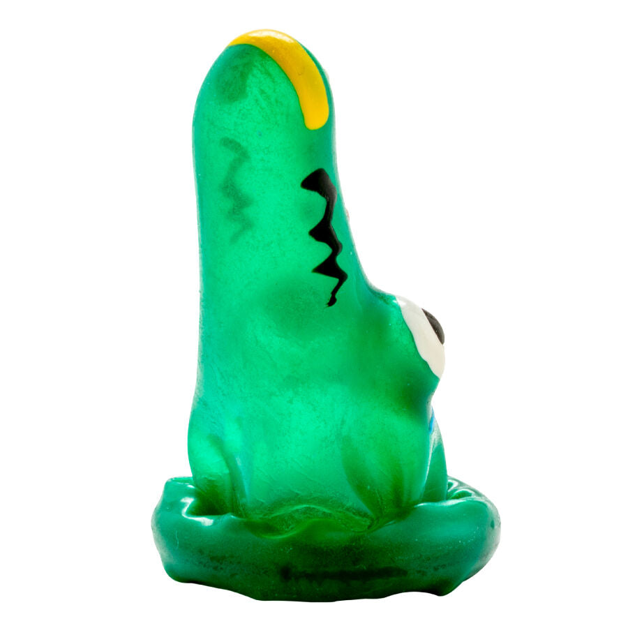CONDOMERIE - HANDPAINTED NOVELTY CONDOMS CROCODILE MODEL 1 - My naughty haven #