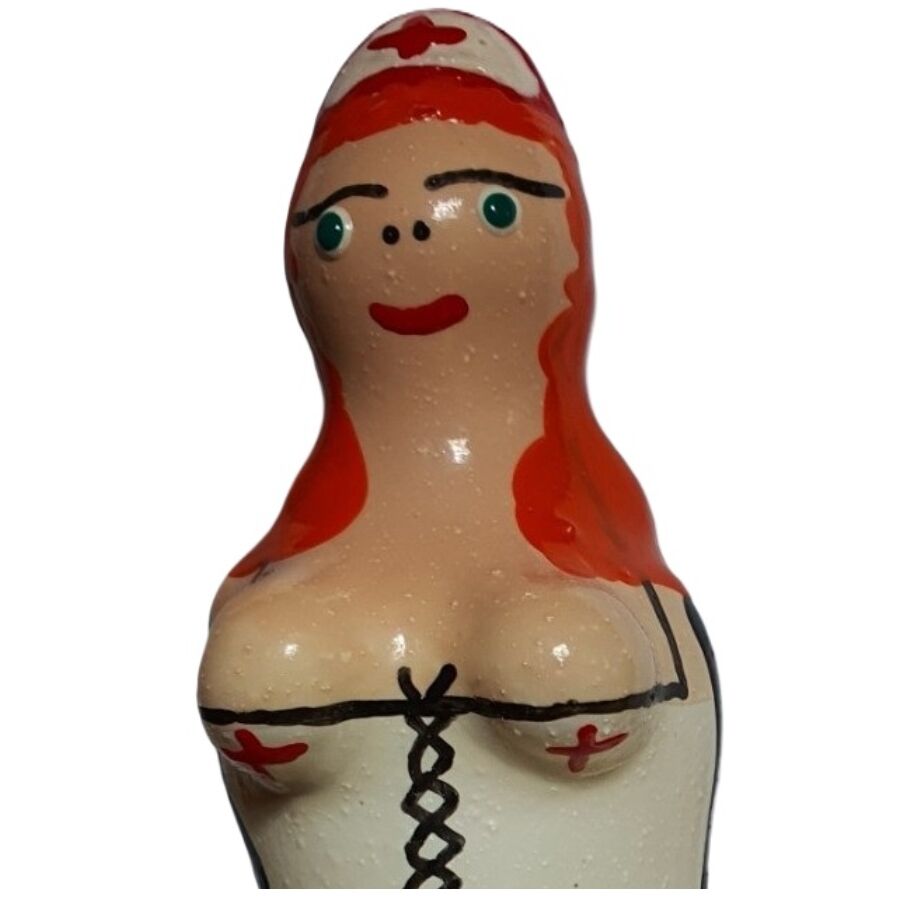 CONDOMERIE - HANDPAINTED NOVELTY CONDOMS NURSE REDHEAD - My naughty haven #