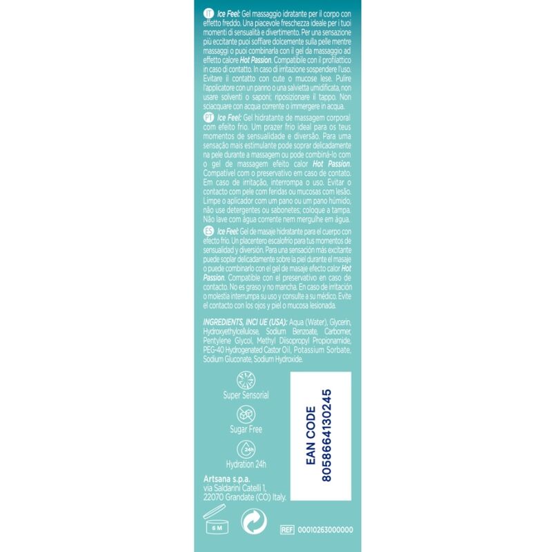 CONTROL - GEL 3 IN 1 ICE FEEL 200 ML - My naughty haven #