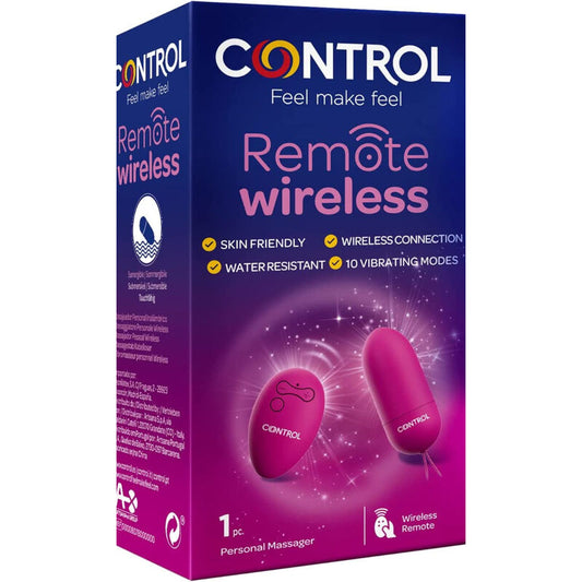 CONTROL - PERSONAL MASSAGER WIRELESS REMOTE CONTROL - My naughty haven #