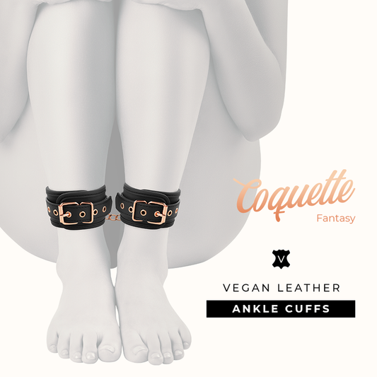 COQUETTE CHIC DESIRE - FANTASY ANKLE CUFFS WITH NEOPRENE LINING - My naughty haven #