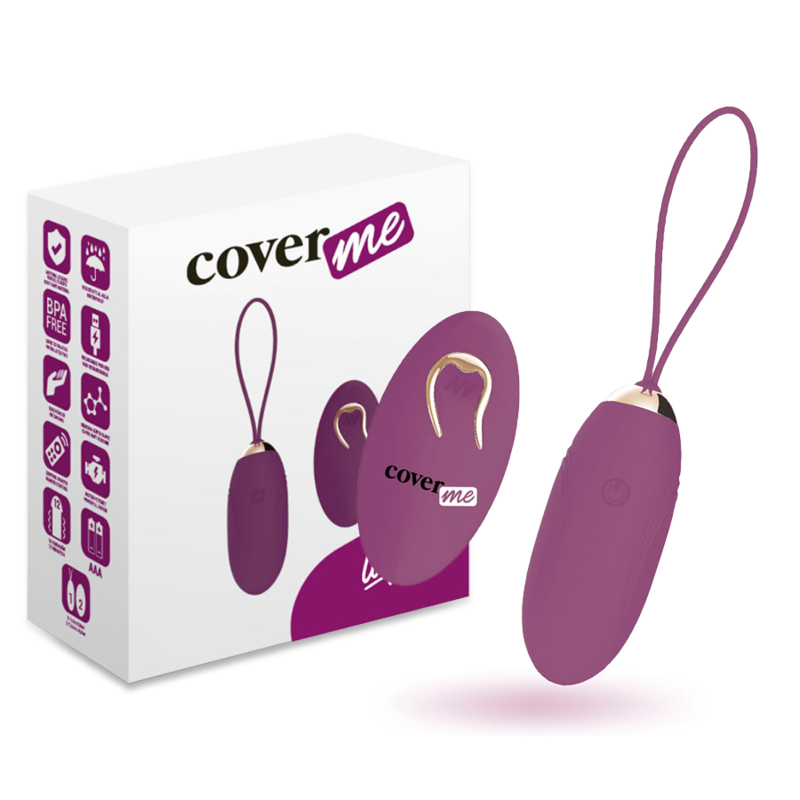 COVERME - Яйце с дистанционно управление LAPI LILAC