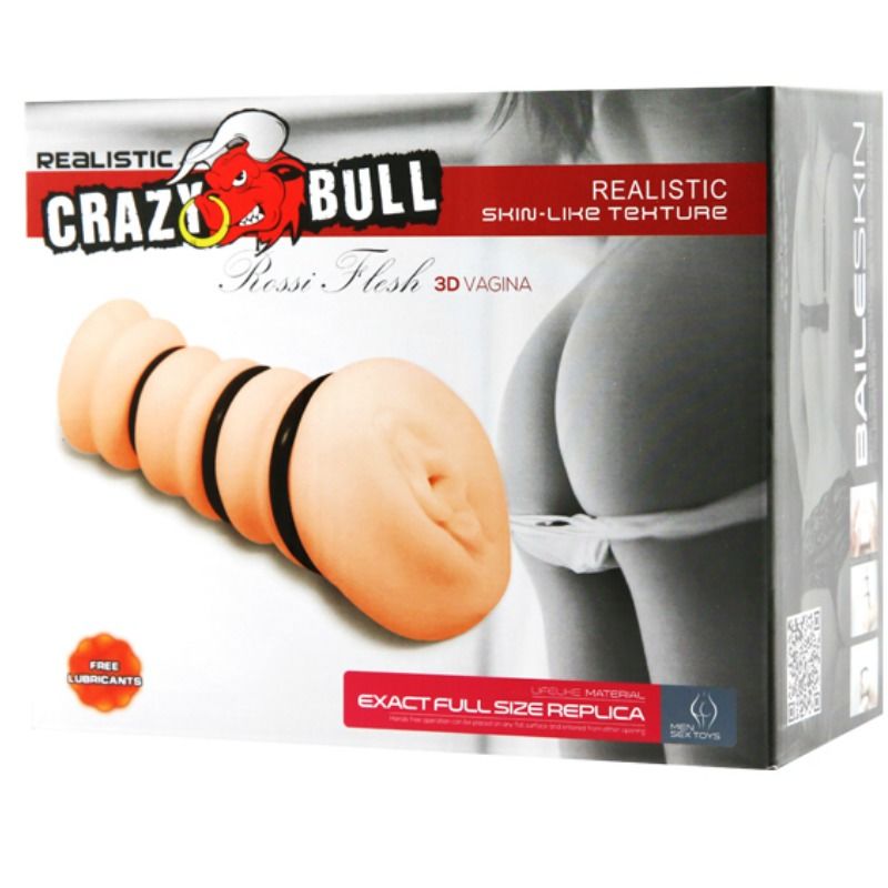 CRAZY BULL - MASTURBADOR WITH RINGS VAGINA MODEL 2 - My naughty haven #