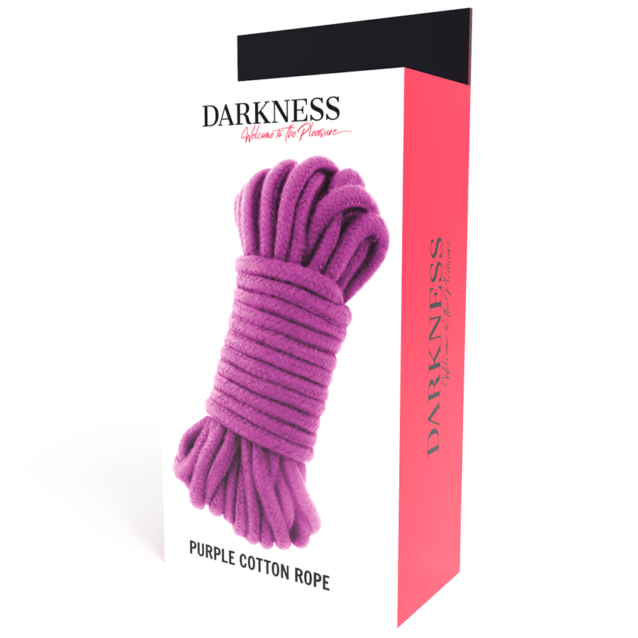 DARKNESS - JAPANESE ROPE 5 M PURPLE - My naughty haven #