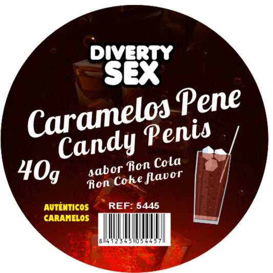 DIABLO PICANTE - 20 RON COLA FLAVORED PENIS CANDIES - My naughty haven #