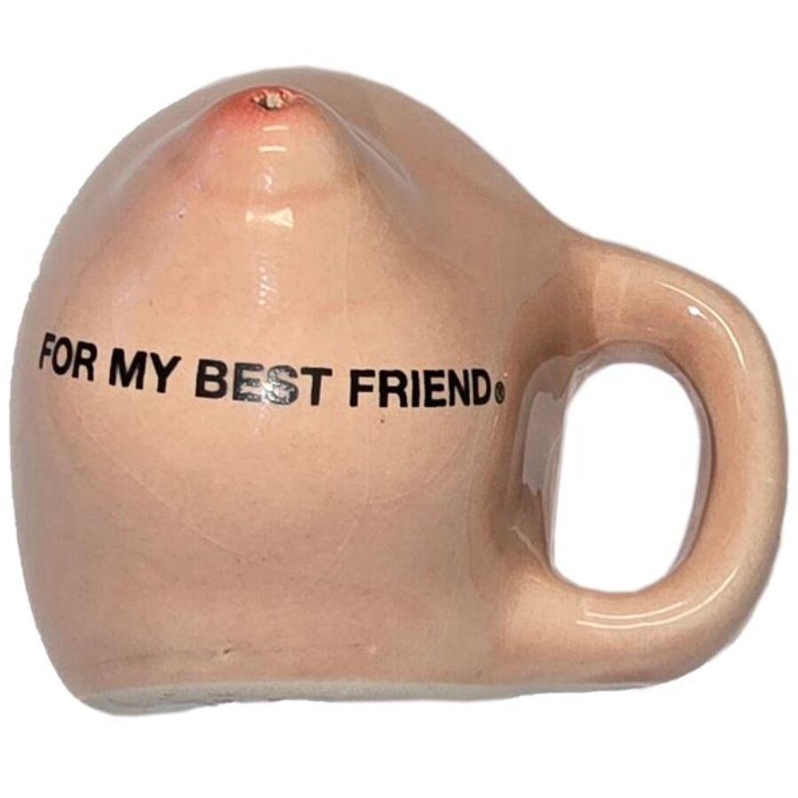 DIABLO PICANTE – BREAST MAGNET ON A CERAMIC MUG “FOR MY BEST FRIEND” - My naughty haven #
