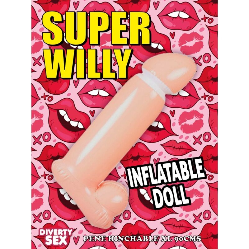 DIABLO PICANTE - INFLATABLE PENIS 100 CM - My naughty haven #