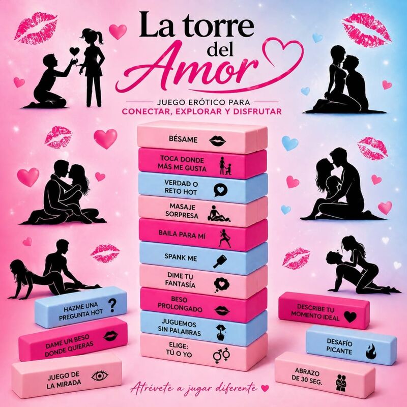 DIABLO PICANTE - LOVE TOWER GAME - SPANISH VERSION - My naughty haven #