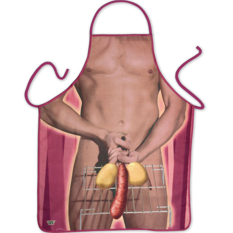 DIABLO PICANTE - MENS BUTIFARRA APRON - My naughty haven #