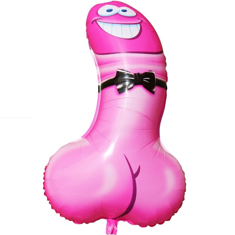 DIABLO PICANTE - PENIS SHAPED PARTY BALLOON PINK - My naughty haven #