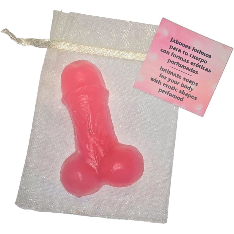 DIABLO PICANTE - PENIS SHAPED PERFUMED SOAP PINK - My naughty haven #